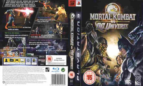 Игра Mortal Kombat vs DC Universe, Sony PS3, 173-326, Баград.рф